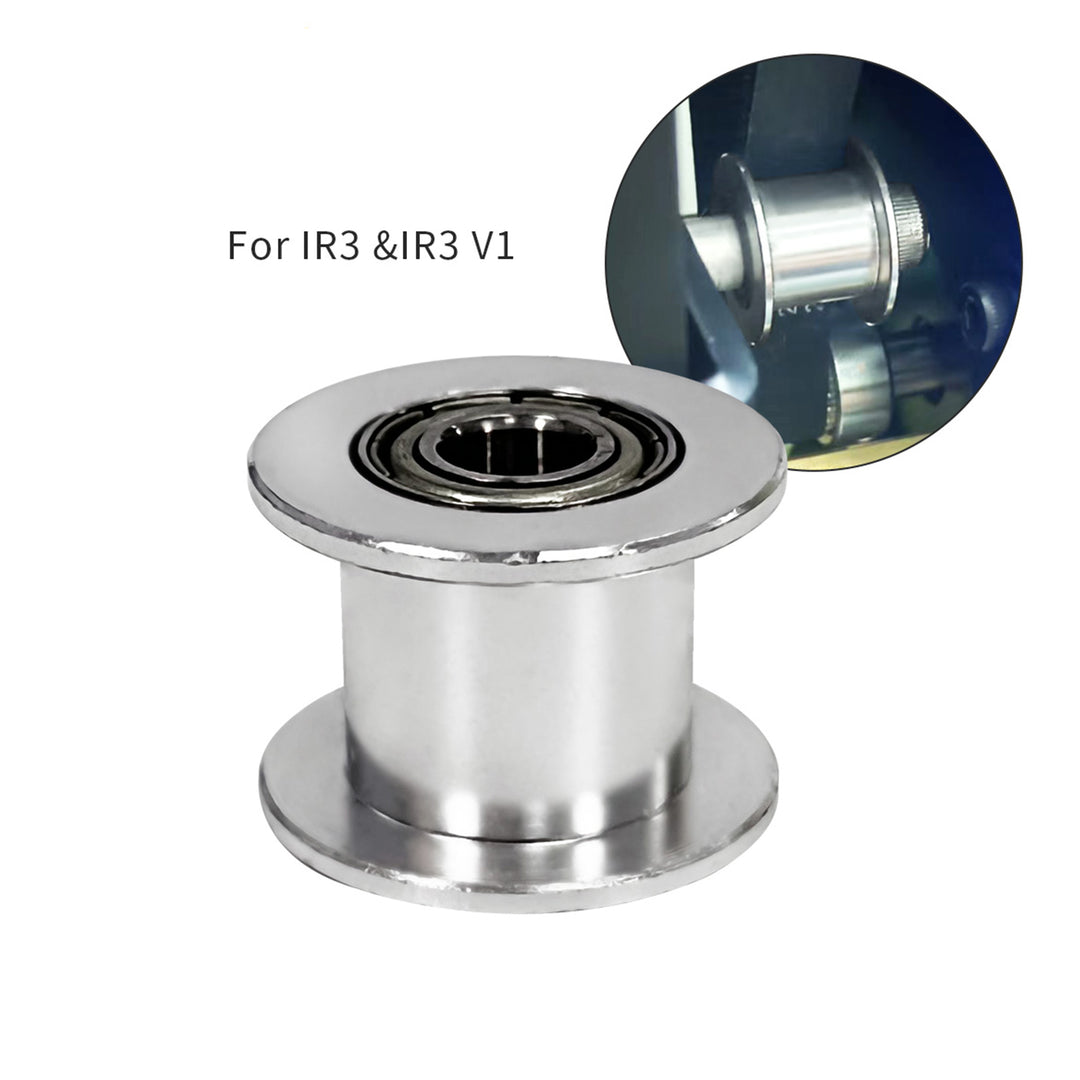 IdeaFormer 2PCS 2GT 10mm width non-toothed idler wheel, inner diameter 5mm, outer diameter 18mm - bearing synchronous wheel for IR3&IR3 V1