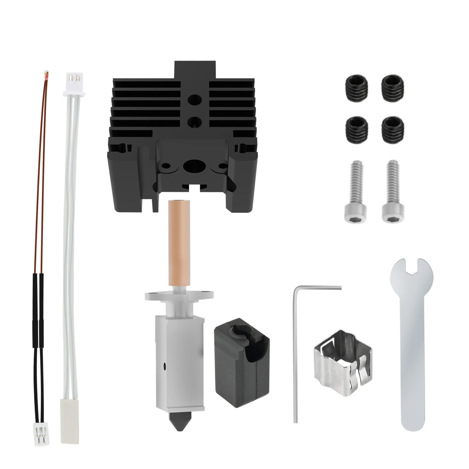 Upgrade V2.0 Hotend For Bambu Lab x1 Bi Metal Throat CHT Nozzle