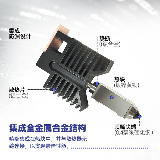 IdeaFormer Extruder Hotend Kit For Snapmaker U1 Print Head