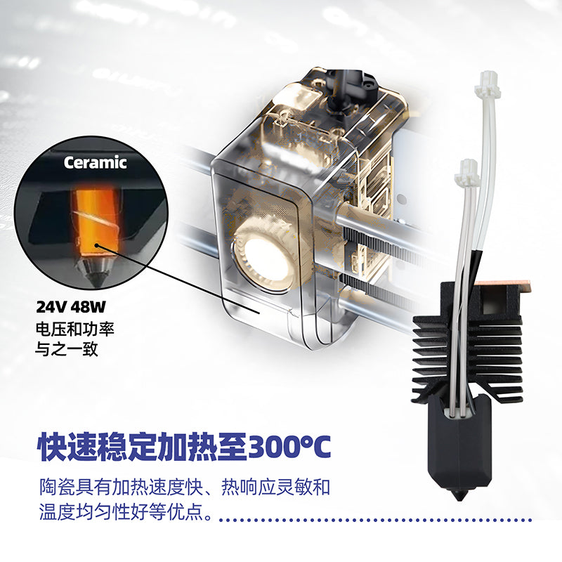 IdeaFormer Extruder Hotend Kit For Snapmaker U1 Print Head