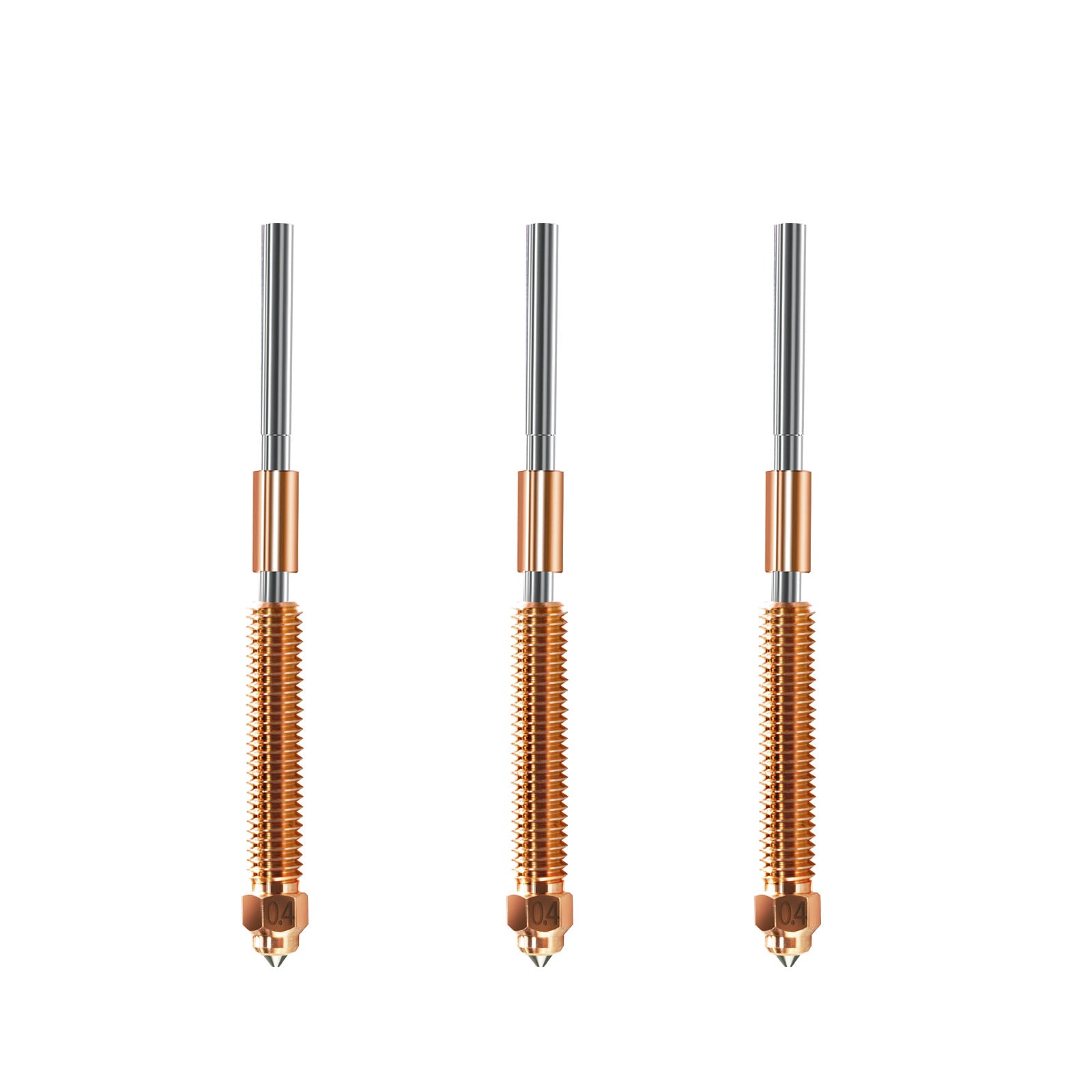 IdeaFormer 3 PCS Creality K2 Plus ノズル、0.4mm クイックスワップ