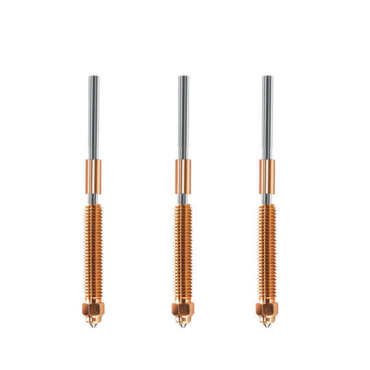 IdeaFormer 3 PCS Creality K2 Plus Nozzle, 0.4mm Quick-Swap 3D Printer Nozzle Copper Alloy and Hardened Steel Nozzle for 3D Printer K2 Plus