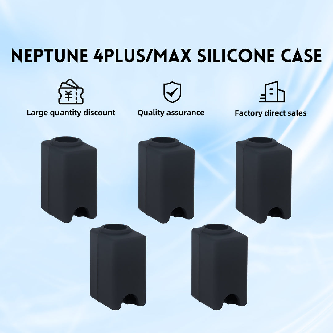 5 Pcs 3D printer print head nozzle silicone protective cover for Elegoo Neptune 4 plus/max