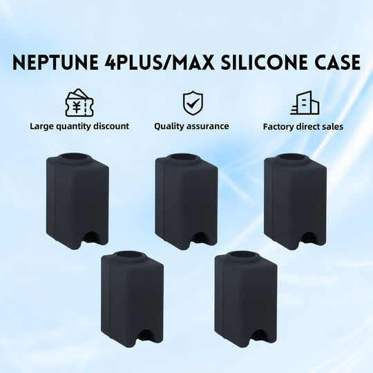 5 Pcs 3D printer print head nozzle silicone protective cover for Elegoo Neptune 4 plus/max