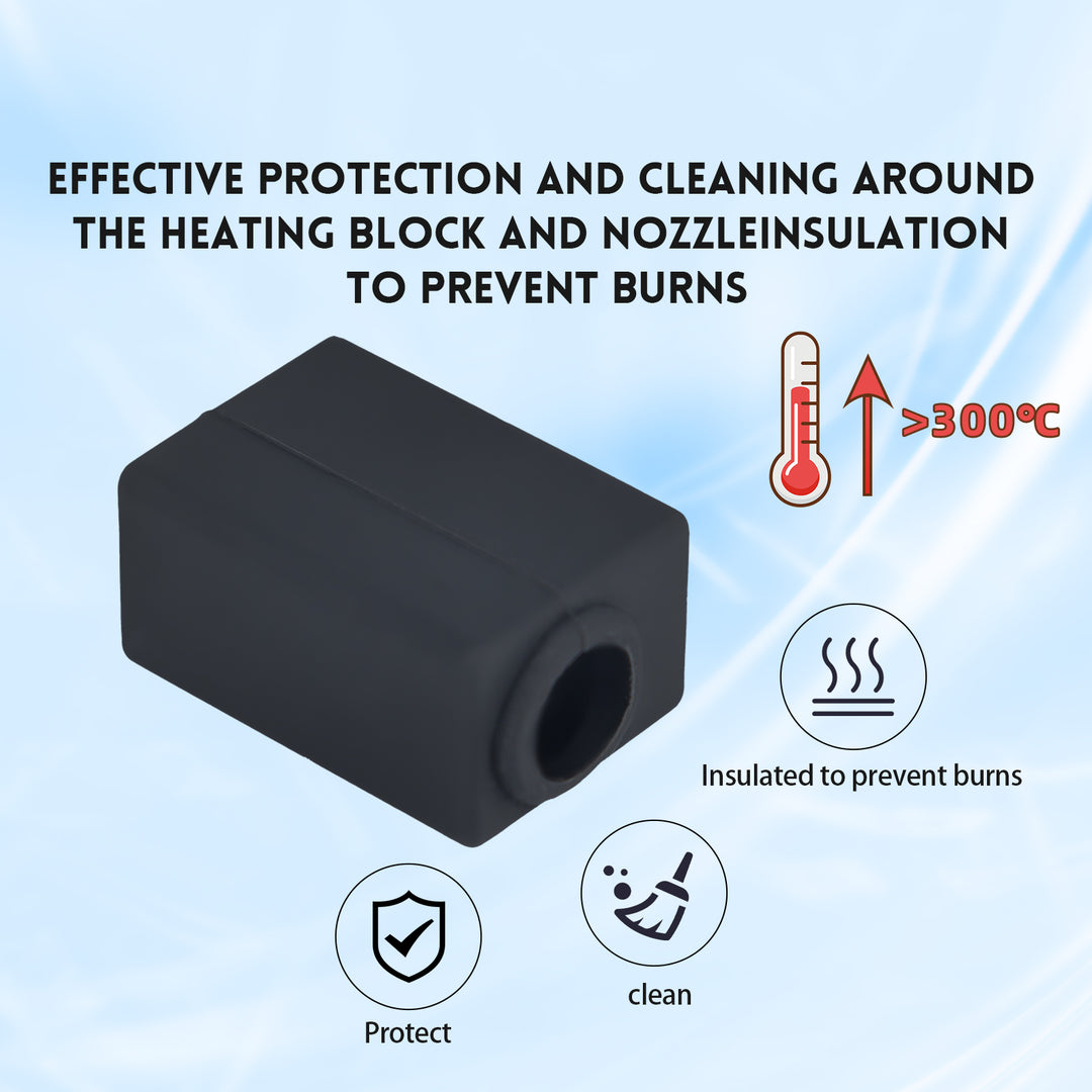 5 Pcs 3D printer print head nozzle silicone protective cover for Elegoo Neptune 4 plus/max