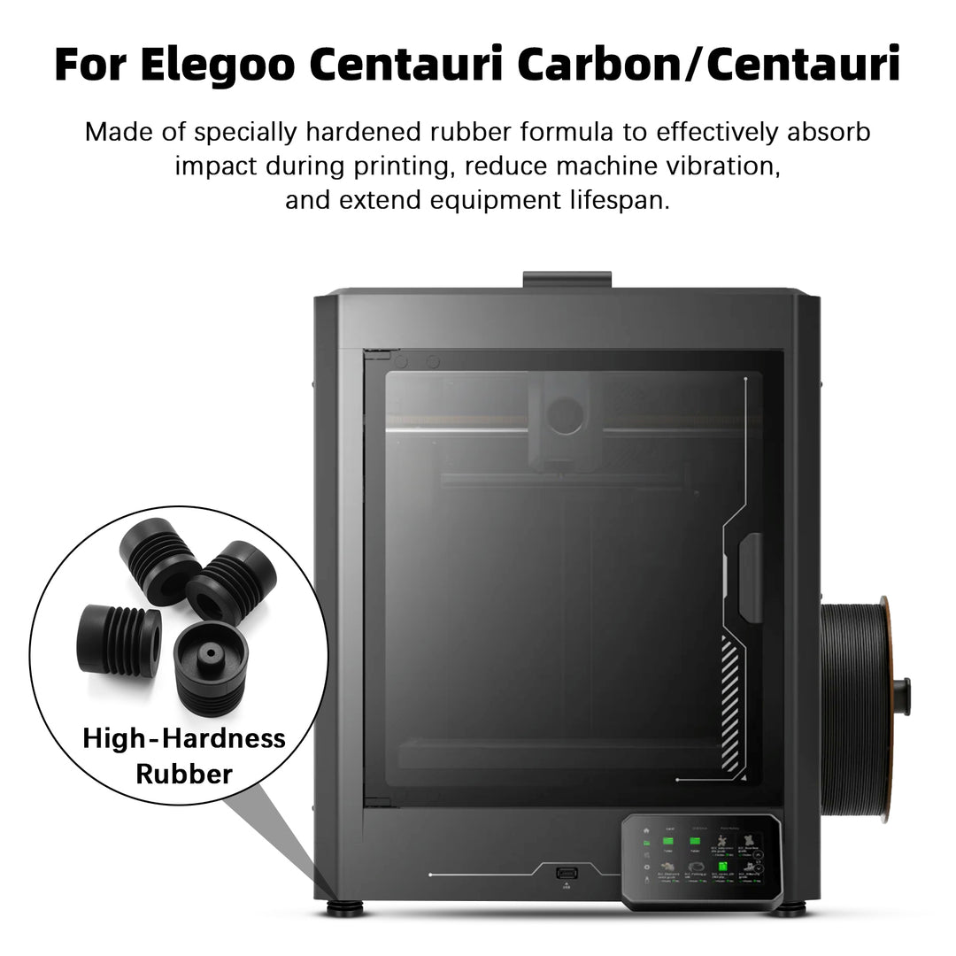 IdeaFormer Printer Shock-absorbing Foot Pads For Elegoo cebtauri carbon