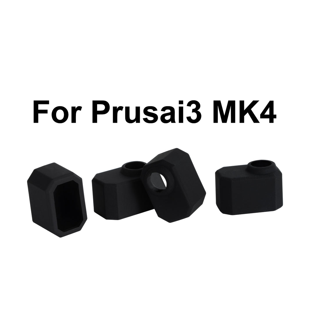 IdeaFormer 4 PCS Print Head Silicone Sleeve, Cover to Protect and Thermal Insulation for Prusai3 MK4 Printer