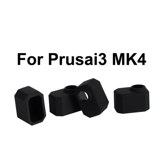 IdeaFormer 4 PCS Print Head Silicone Sleeve, Cover to Protect and Thermal Insulation for Prusai3 MK4 Printer