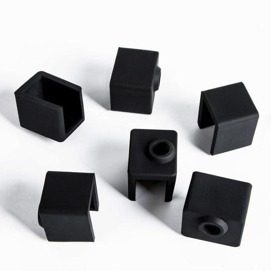 IdeaFormer 6 Pcs 3D Printer Hotend Silicone Sock Heater Block Silicone Cover for ELEGOO Neptune 4 Pro  Printer Hotend