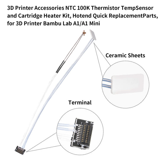 IdeaFormer-3D Bambu Lab A1/A1 Mini Thermistor