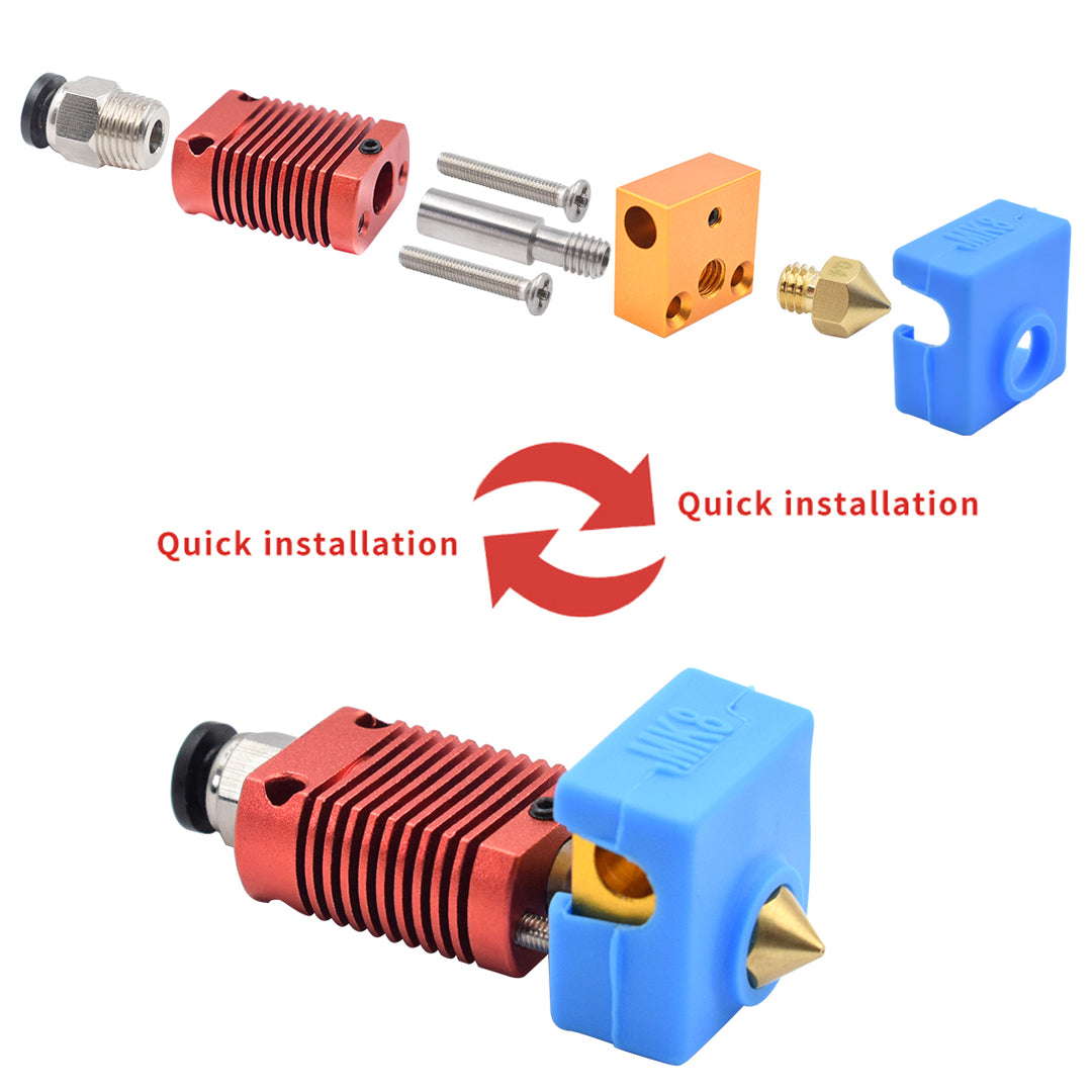 IdeaFormer CR10 3D Printer 0.4mm/1.75mm 12V Heating Hotend Kit