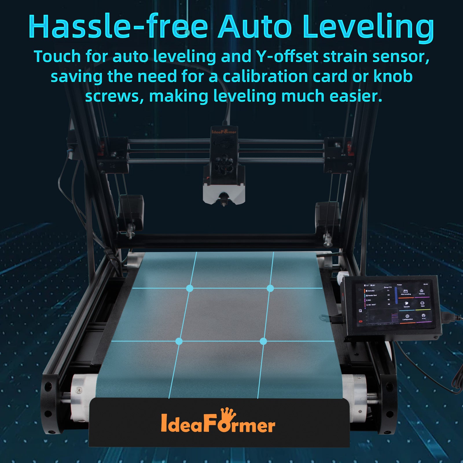 IdeaFormer IR3 V2 Limited Refurbished，Infinite Z-Axis Steel Conveyor Belt 3D Printer，Shipping to US Addresses only