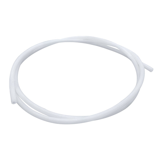 IdeaFormer PTFE Teflon Tubing 1m, 2.5mm ID × 4mm OD PTFE Teflon Tube Fits Direct Drive Extruder 3D Printer, for Bambu Lab A1/A1 mini/P1P/P1S/X1C, for Creality K1/K1 Max/Ender 3 V3 (White)