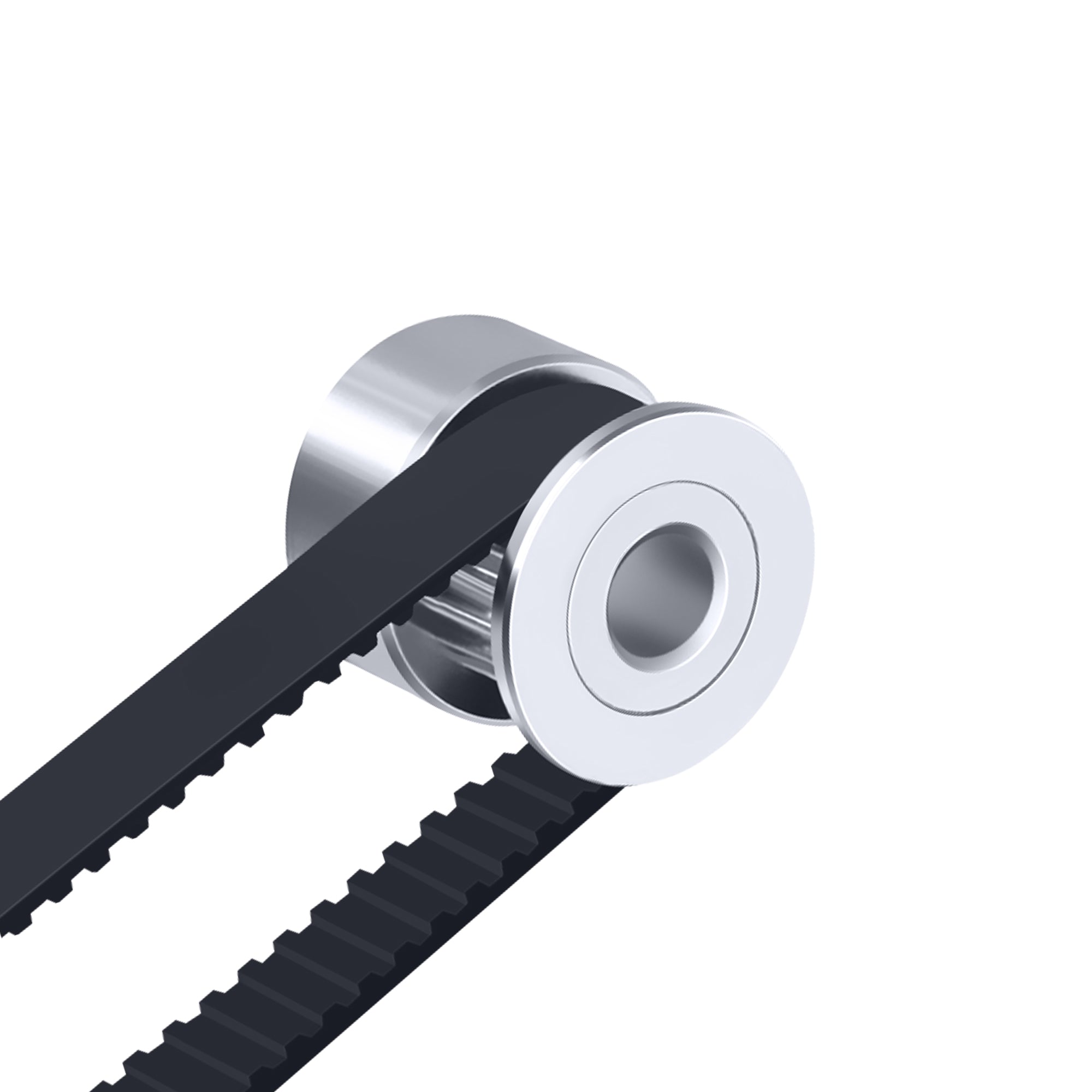 1 PC 60-tooth Timing pulley gears + 1 PC 20-tooth Timing  pulley gears+ 1PC timing belt + 1 piece of 2.0 hexagon wrench