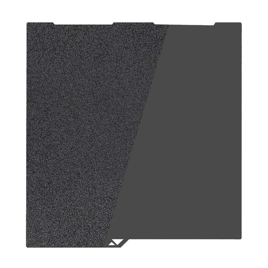 Kobra 3 PEI Build Plate 256x268mm, Flexible Smooth+Textured PEI Spring Steel Bed Plate for Anycubic Kobra 3/Kobra 3 V2/Kobra 3 Combo 3D Printer Platform