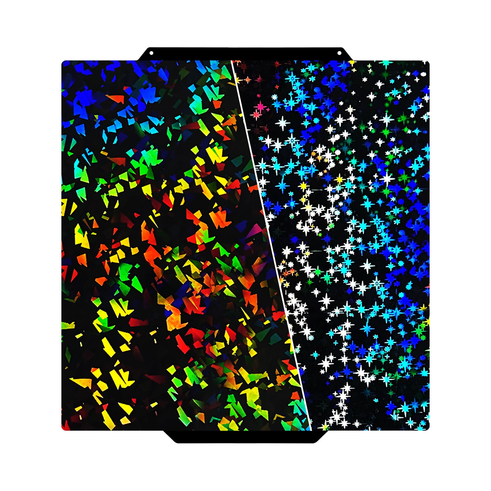 IdeaFormer-3D Rainbow Confetti PEF+Galaxy PEY Spring Steel Build Plate 266x290mm for Flashforge Creator 5/5 Pro