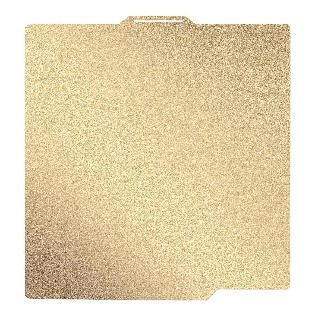 IdeaFormer Double Sided Textured Gold PEI  Spring Steel Build Plate, 257×257mm for Bambu Lab X1 X1C X1E P1P P1S A1