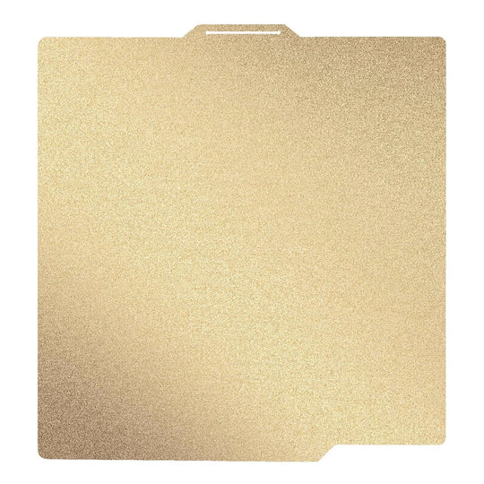 IdeaFormer Double Sided Textured Gold PEI  Spring Steel Build Plate, 257×257mm for Bambu Lab X1 X1C X1E P1P P1S A1