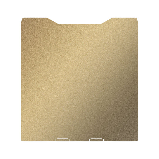IdeaFormer Double Sided Gold Textured PEI Spring Steel Build Plate, 270×293mm For Creality K2 3D Printer