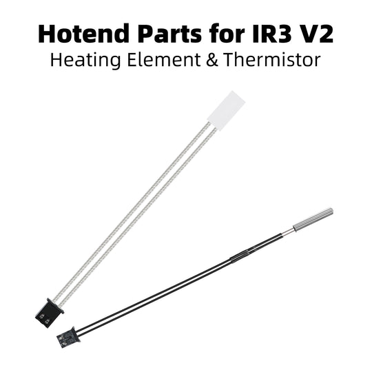 IdeaFormer 1개 24V 80W 히팅 로드, 1개 서미스터 고온 센서 키트, IR3 V2 3D 프린터용 퀵 교체 익스트루더 핫엔드 가열 요소