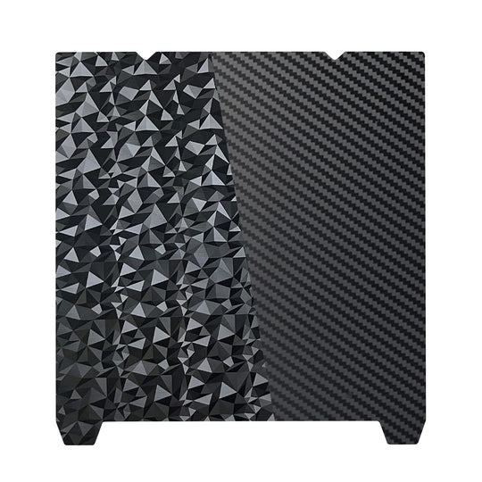 IdeaFormer Diamond PEO+Carbon Fiber PET Spring Steel Build Plate, 235x235mm for Creality K1C/K1/SE/Ender 5 S1/Ender 3/Ender 3 Pro/Ender 3 V2/Ender 3 S1 Pro/Ender 3 Neo