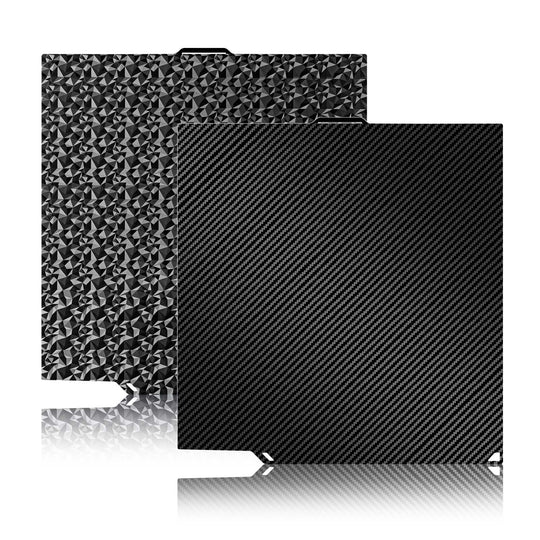 IdeaFormer Smooth Diamond PEO+Carbon Fiber PET Spring Steel Build Plate, 260×271mm for Elegoo Centauri Carbon