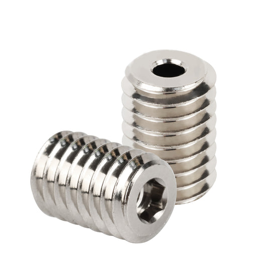 3D printer accessories E3D volcano extrusion head heating block V6CHT nozzle copper transition block