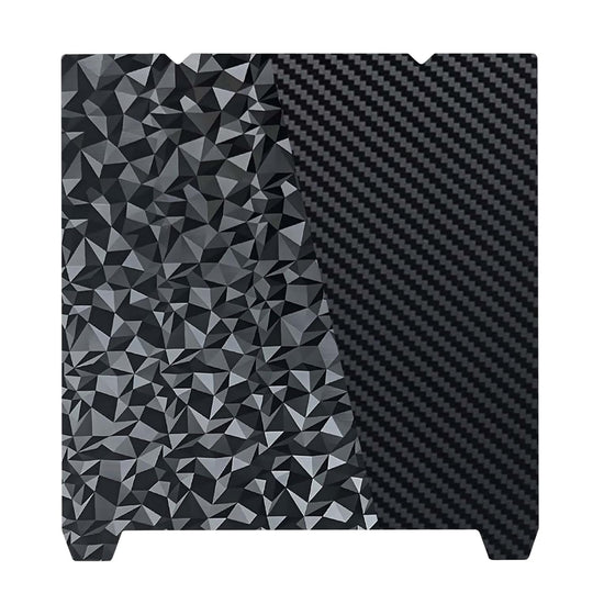 IdeaFormer Diamond PEO+Carbon Fiber PET Spring Steel Build Plate, 315×310mm for Creality K1 Max/Ender 3 V3 Plus