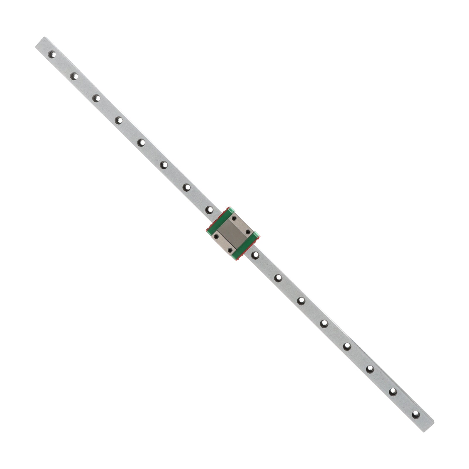 IdeaFormer 1 Stück Y-Achse Edelstahl Linearführungsschiene mit Schlitten für IR3 V2 3D-Gurtantrieb