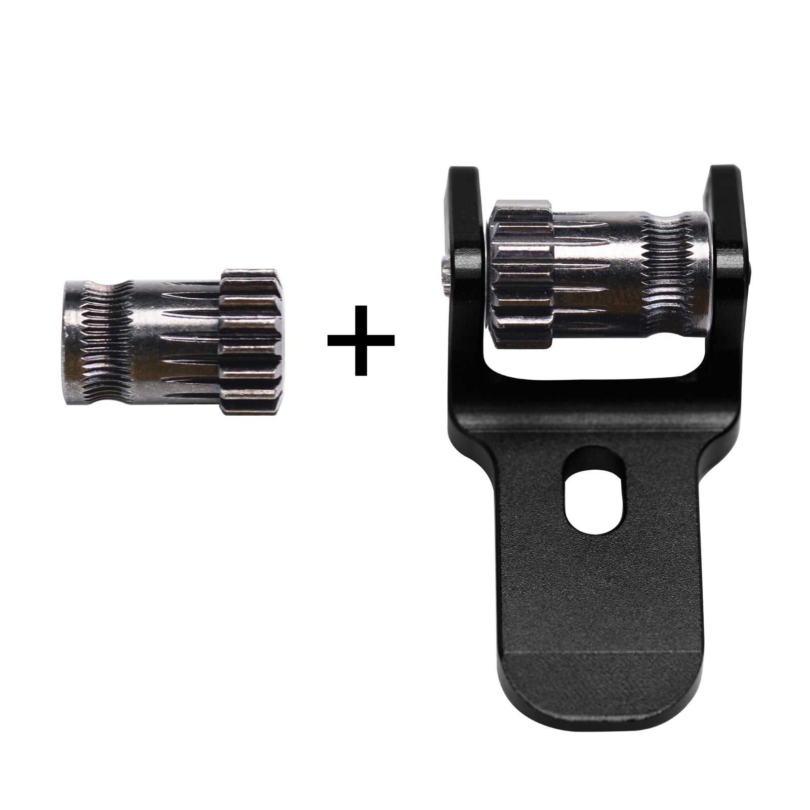 2Pcs Print Head BMG Gear, 1Pcs BMG Gear with Extruder Handle and screw, 1Pcs BMG Gear without screw