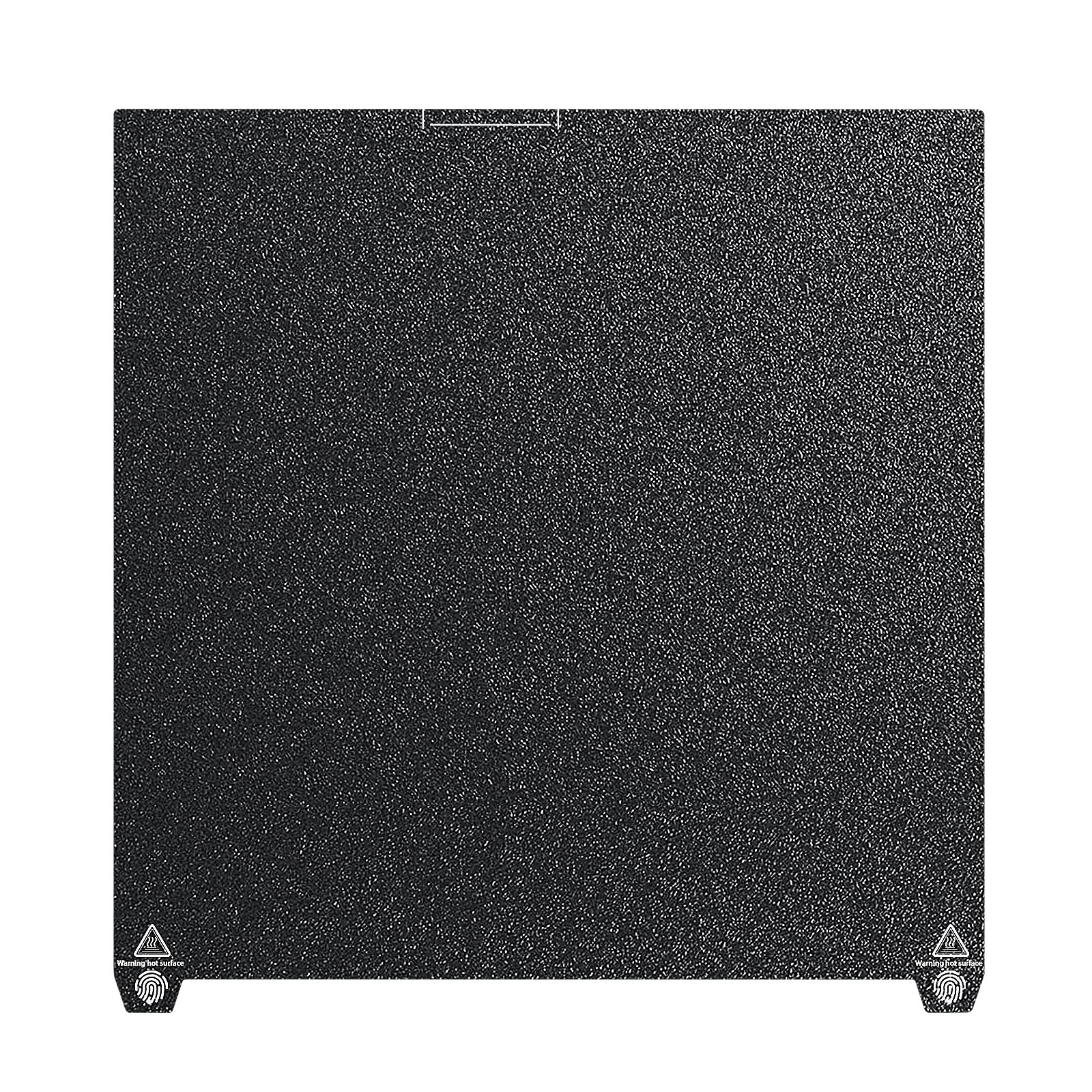IdeaFormer Double-Sided Textured Black PEI Spring Steel Build Plate,  370×370mm For Creality K2 Plus