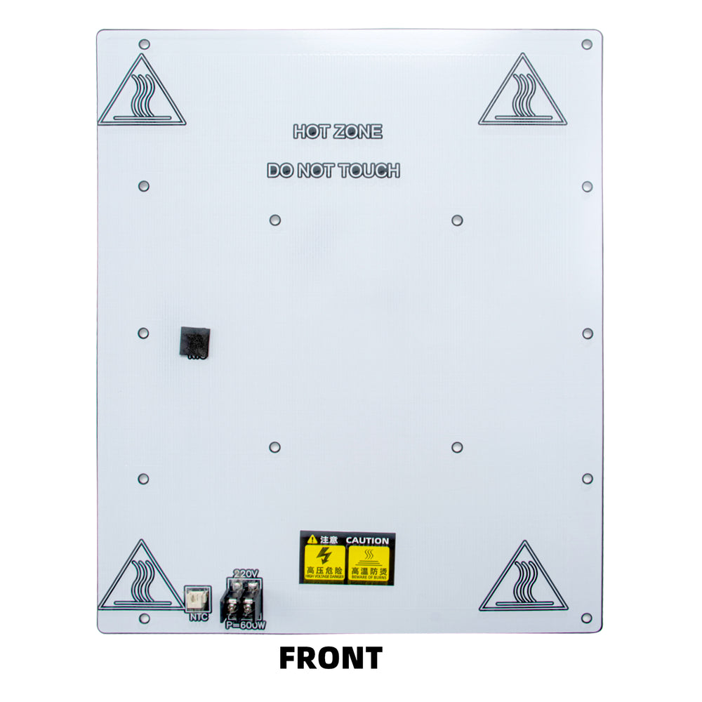 IdeaFormer 알루미늄 가열 베드 110V/220V, IR3 V2 3D 벨트 프린터용