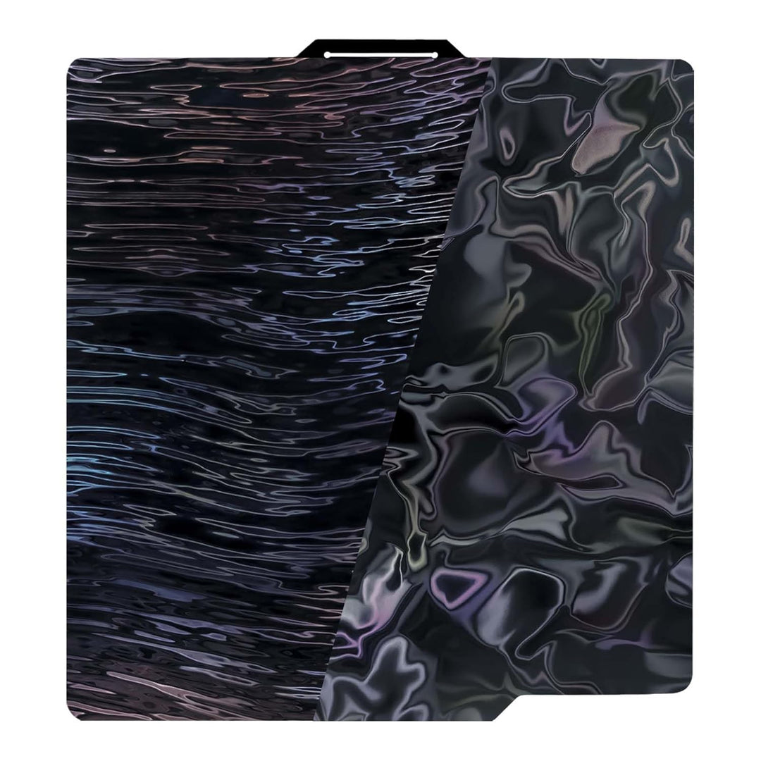 IdeaFormer Rainbow Confetti PEF+Galaxy PEY Spring Steel Build Plate, 257×257mm for Bambu Lab X1 X1C X1E P1P P1S A1