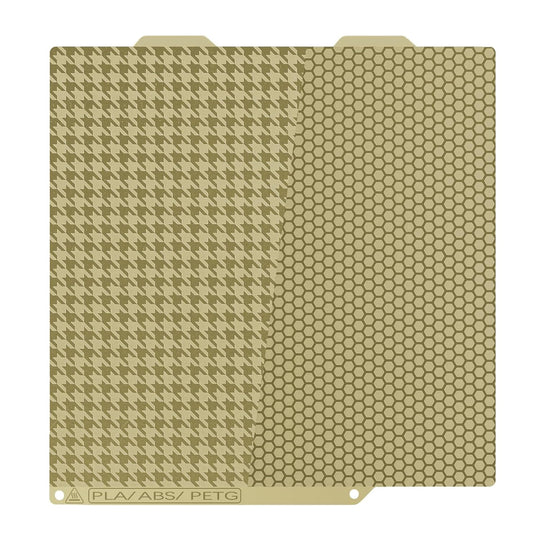 IdeaFormer Houndstooth+Honeycomb PEI Spring Steel Build Plate, 184×184mm for Bambu Lab A1 MIni