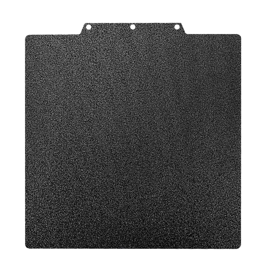 IdeaFormer Double-Sided Textured Black PEI Spring Steel Build Plate, 235x235mm for Flashforge Adventurer 5M/5M Pro/AD5X