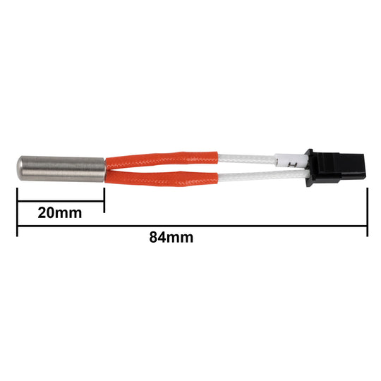 IdeaFormer 2PCS Heating Tube for Kobra2 Hotend 24V 60W Thermistor Heating Rod Cartridge Heater 3D Printer Parts Cartridge Thermistor