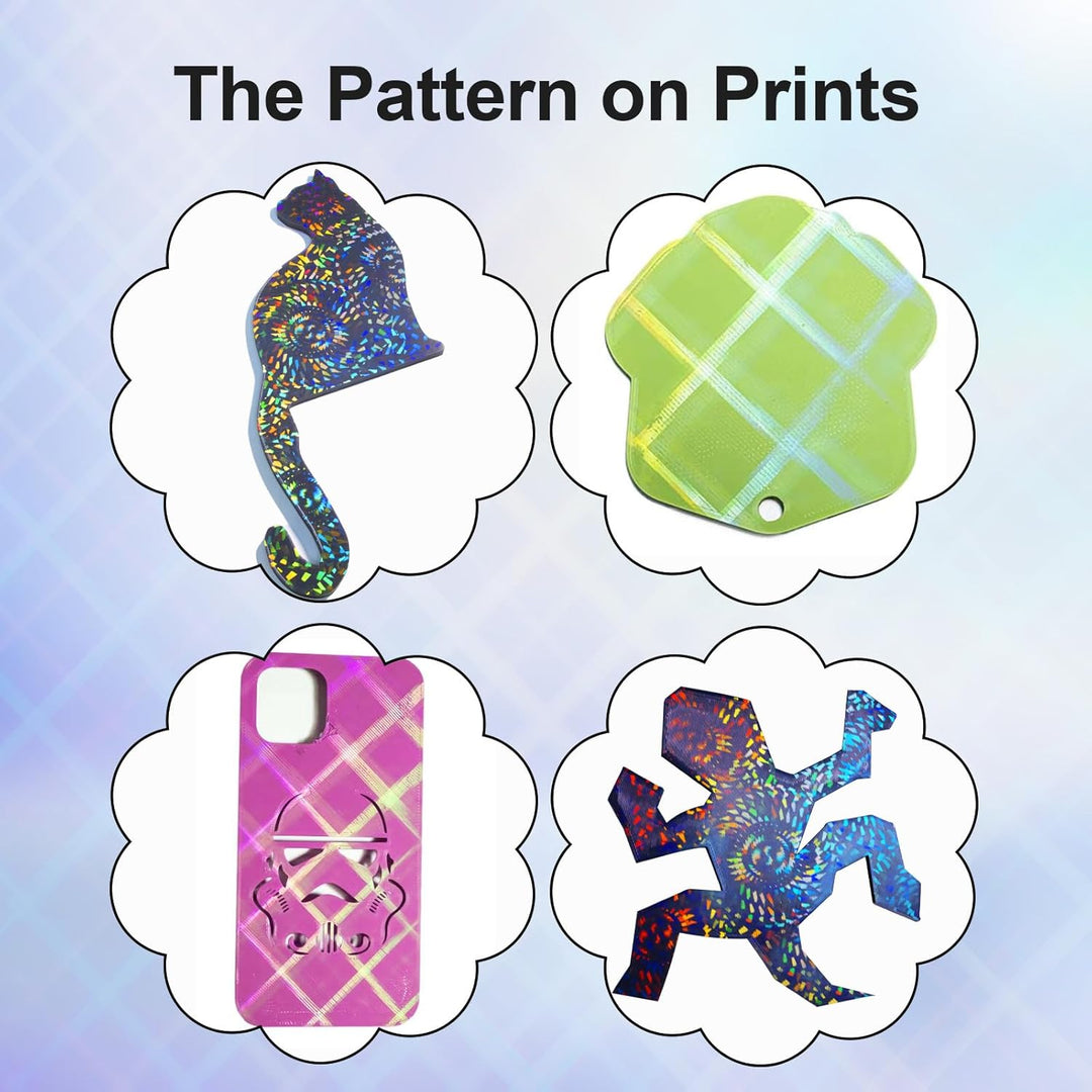 IdeaFormer Rainbow Gear PEW+Plaid PES Spring Steel Build Plate, 235x235mm for Creality K1C/K1/SE/Ender 5 S1/Ender 3/Ender 3 Pro/Ender 3 V2/Ender 3 S1 Pro/Ender 3 Neo