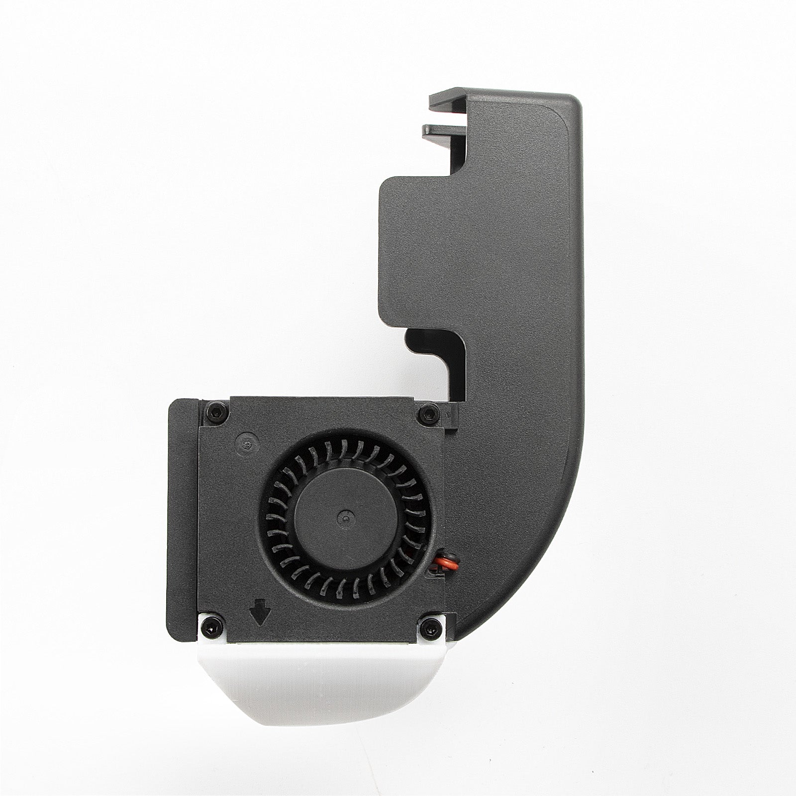 IdeaFormer IR3 V2 3D打印机打印头罩，配有侧面冷却风扇和后挡板（含4颗螺丝）