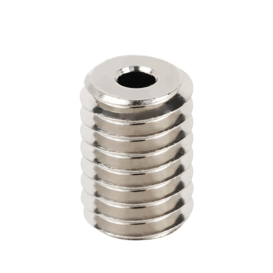 3D printer accessories E3D volcano extrusion head heating block V6CHT nozzle copper transition block