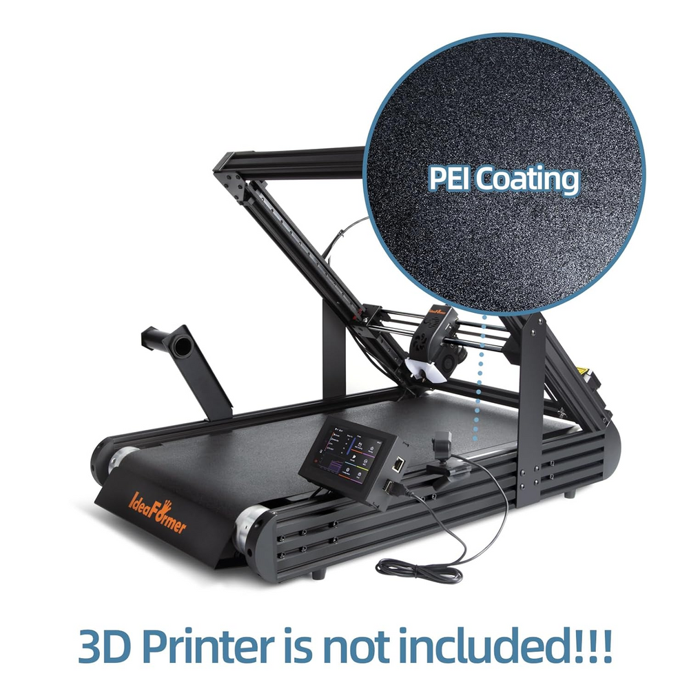 IdeaFormer IR3 V2 3D Printer Steel Conveyor Belt High Precision Printing Belt for IR3 V2 3D Belt Printer