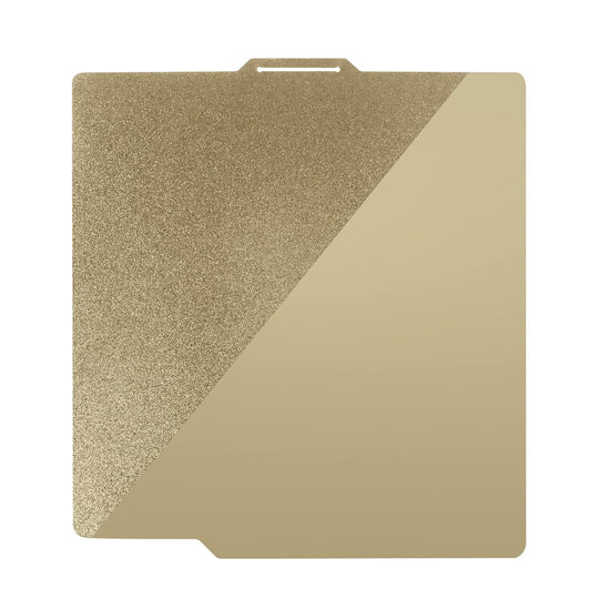 IdeaFormer Textured PEI+ Smooth PEI Gold Spring Steel Build Plate, 257×257mm for Bambu Lab X1 X1C X1E P1P P1S A1