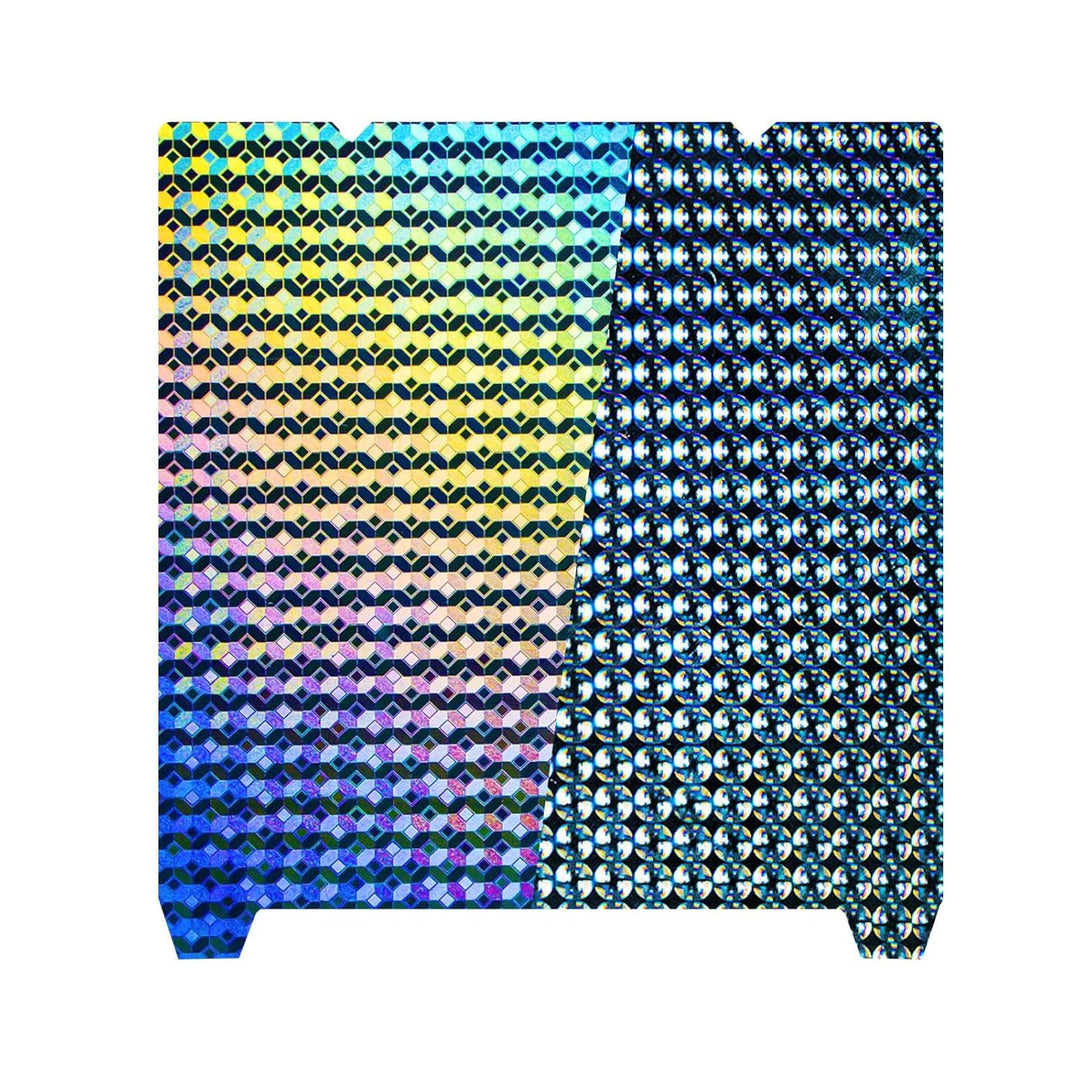 IdeaFormer Rainbow Mosaic Ball+Diamond Ball PEA Spring Steel Build Plate, 235x235mm for Creality K1C/K1/SE/Ender 5 S1/Ender 3/Ender 3 Pro/Ender 3 V2/Ender 3 S1 Pro/Ender 3 Neo