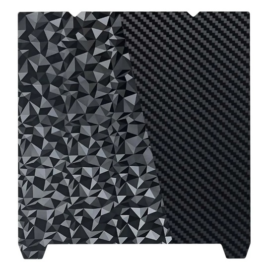 IdeaFormer ダイヤモンドPEO+カーボンファイバーPETスプリングスチールビルドプレート、315×310mm、Creality K1 Max/Ender 3 V3 Plus用