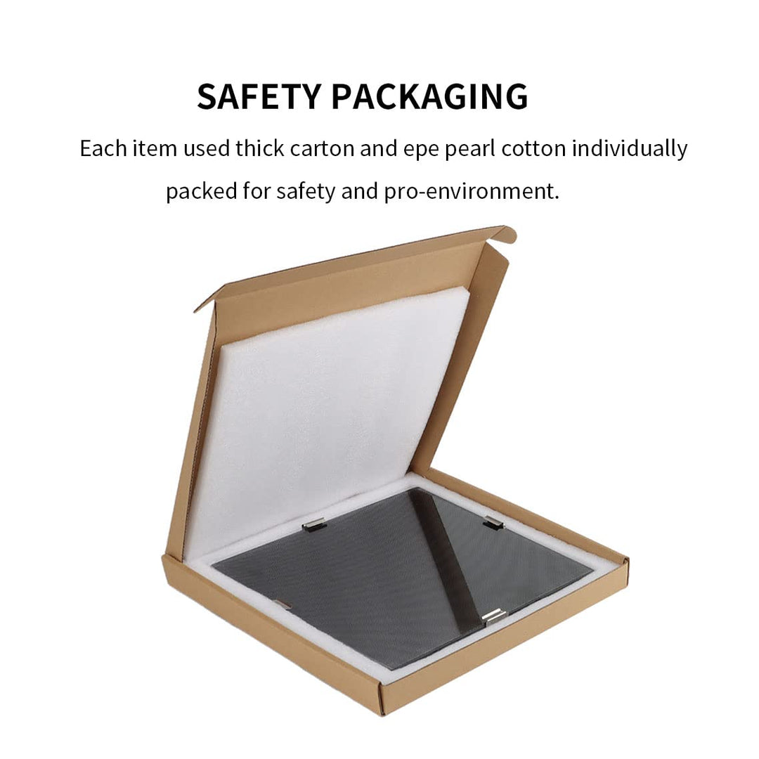 220*220mm/235*235mm/310*310mm 3D Printer Upgraded Tempered Glass Platform 3D Print Bed with 4pcs Clips