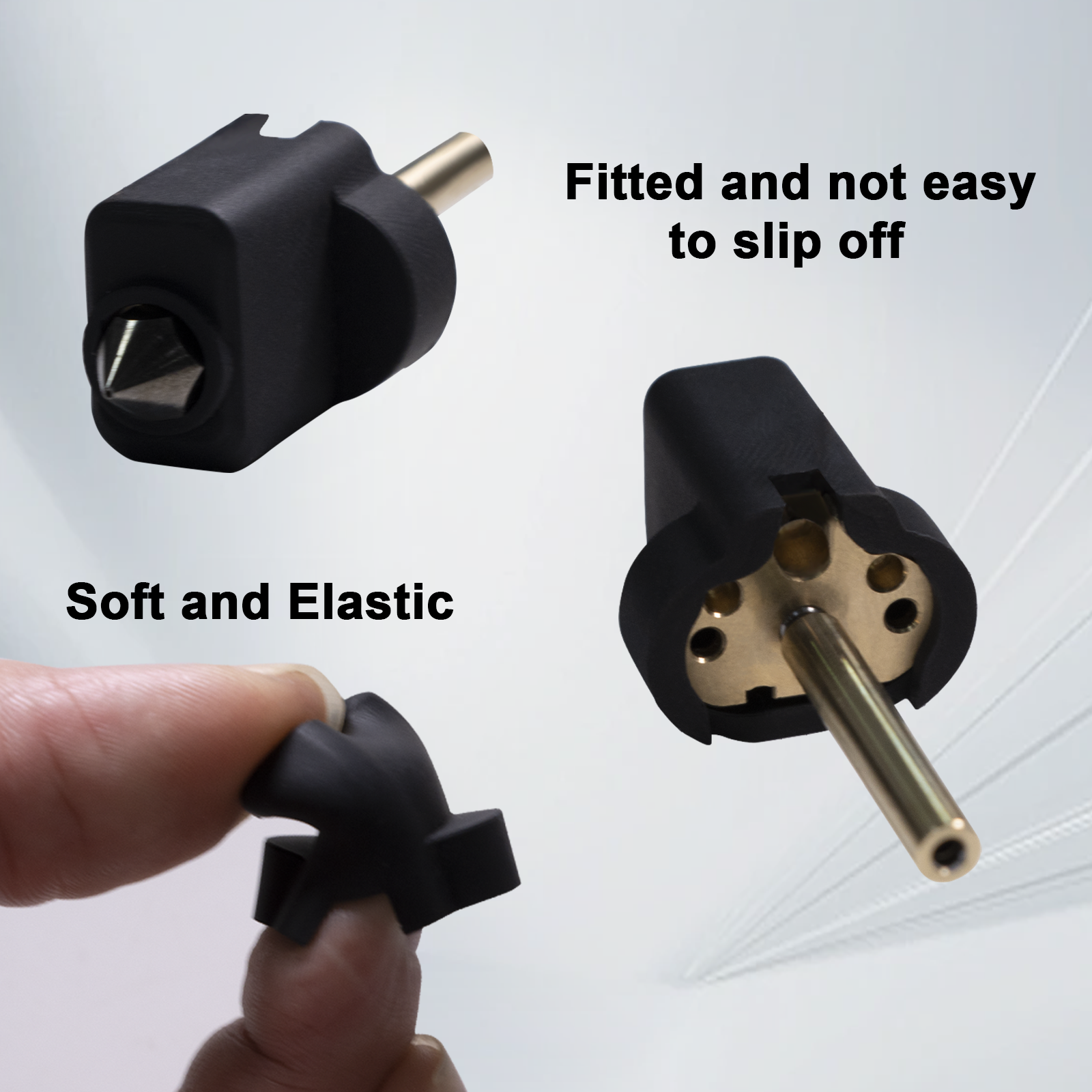 IdeaFormer Official 5 Pcs 3D Printer Hotend Silicone Sock Heater Block Silicone Cover for IR3 V2 3D Printer Hotend