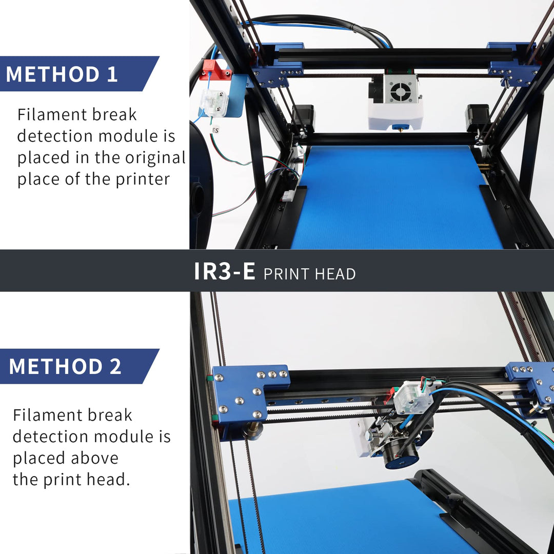 IR3 V1 Print Head Direct Extruder Double Gear Proximity Extruder IR3-E All Metal 3D Printing Accessories