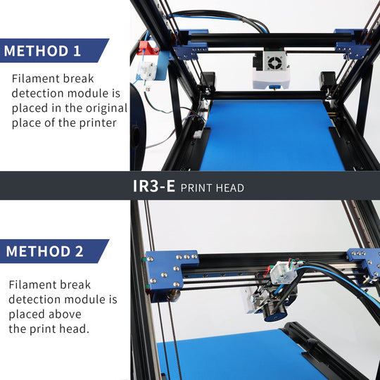 IR3 V1 Print Head Direct Extruder Double Gear Proximity Extruder IR3-E All Metal 3D Printing Accessories