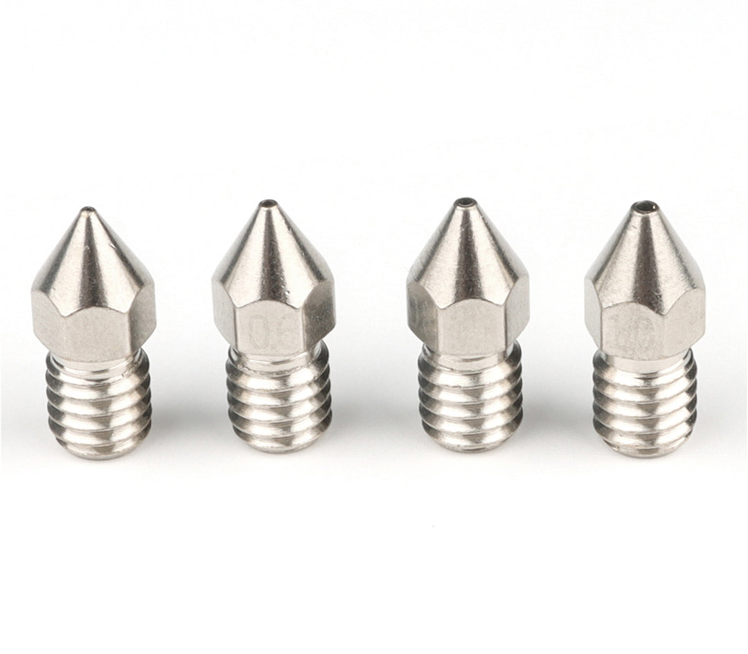 5PCS IR3 V1Nozzle For IR3-M/IR3-MT/IR3-MF Hotend 0.4/0.6/0.8/1.0mm Brass/NICKEL PLATED Nozzle For Ideaformer IR3 /IR3 V1 Belt 3D Printer