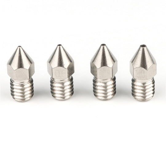 5PCS IR3 V1Nozzle For IR3-M/IR3-MT/IR3-MF Hotend 0.4/0.6/0.8/1.0mm Brass/NICKEL PLATED Nozzle For Ideaformer IR3 /IR3 V1 Belt 3D Printer