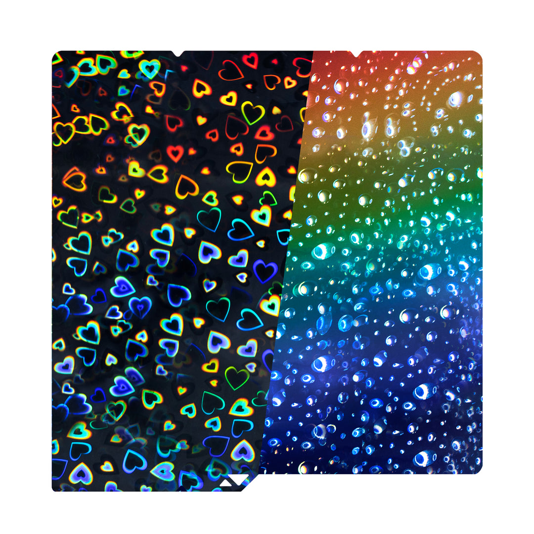 IdeaFormer Sweet Heart PEH + Waterdrop PEH Spring Steel Build Plate, 264×276mm for Anycubic Kobra S1/S1C